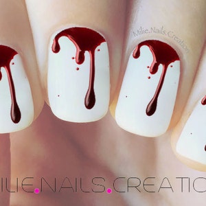 Blood Nail Halloween