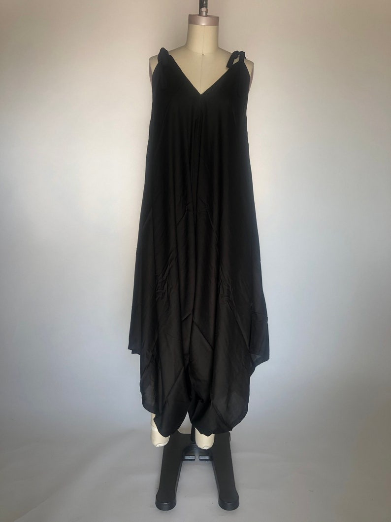Harem Jumpsuit pantsuit swimsuit cover up Women/'s jumpsuit wide leg jumpsuit Fits sizes Small-XXlarge Boho jumpsuit One size