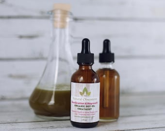 Tratamiento orgánico contra la caída del cabello: promueva el crecimiento del cabello con aceites orgánicos