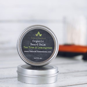 Beard Balm Organic Beard Conditioner - High Quality Beeswax and oils - Beard conditioner - Beard care - Hair care