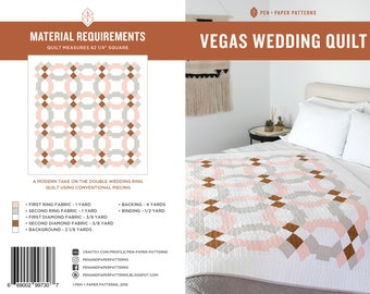 Vegas Wedding PDF Quilt Pattern