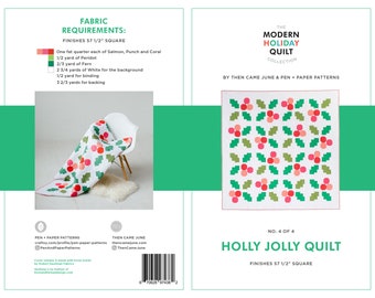 Holly Jolly PDF Quilt Pattern