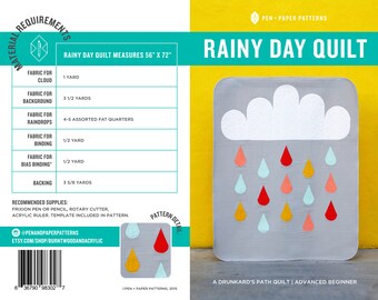 PDF Rainy Day Quilt Pattern