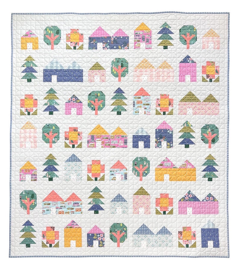 Tiny Town PDF Quilt Pattern image 4
