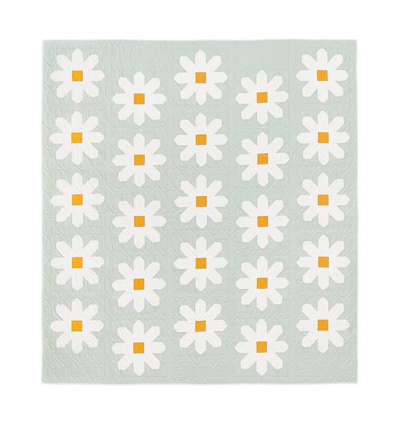 PDF Fresh as a Daisy Quilt Pattern image 2