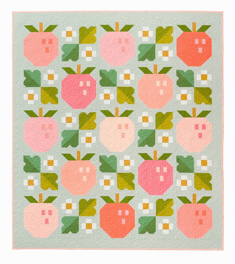 PDF Pineberry Quilt Pattern image 2
