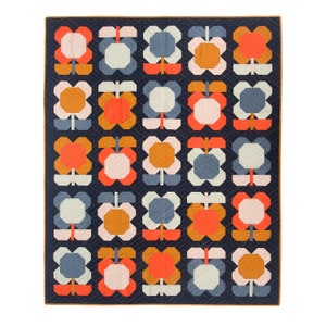 PDF Folk Blooms Quilt Pattern image 2