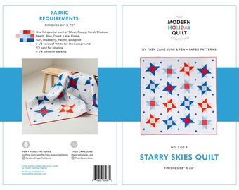 Starry Skies PDF Quilt Pattern