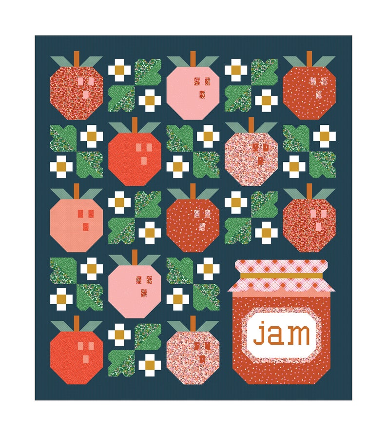 PDF Pineberry Quilt Pattern image 6