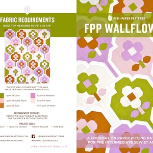 PDF Mini Wallflower FPP Häkelmuster