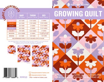 PDF Growing Quilt Pattern