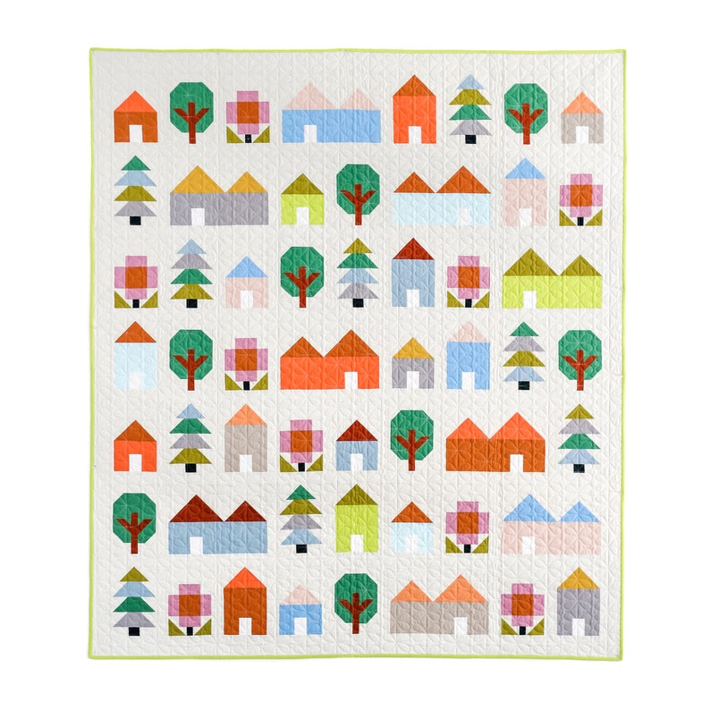 Tiny Town PDF Quilt Pattern image 3