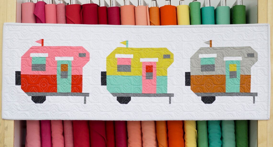 Travel Trailer PDF Block Pattern Etsy