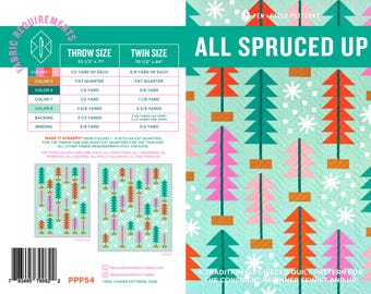 Modello per quilt "All Spruced Up" in formato PDF