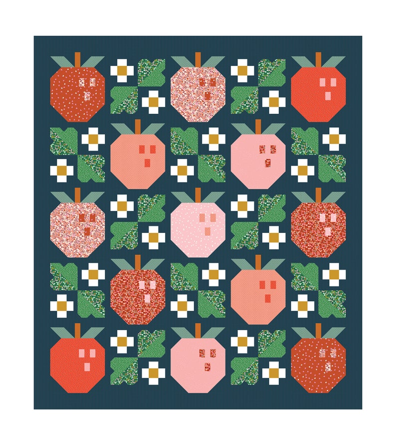 PDF Pineberry Quilt Pattern image 7