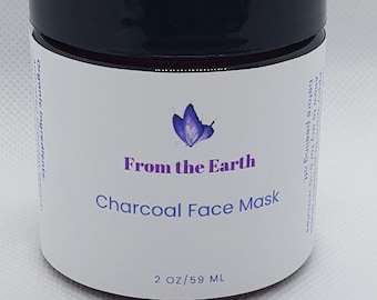 Charcoal Peel Off Face Masque - Facial Care, Natural Skin care, Spa Facial, Organic Facial, Natural Product, 2 ounce jar