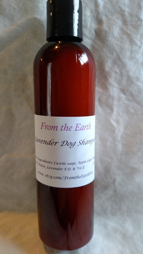 Organic Dog Shampoo Repels Fleas and Ticks Makes Coats Etsy