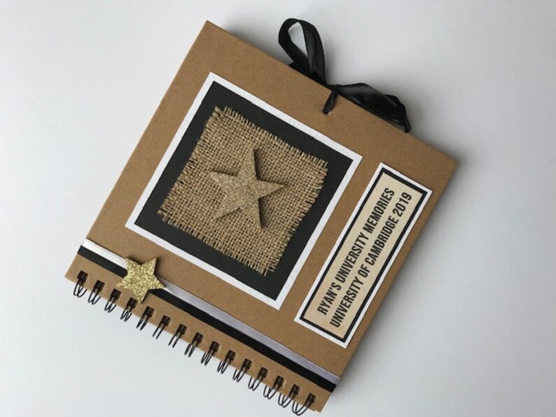 Personalised Graduation Scrapbook Album University Memories Etsy