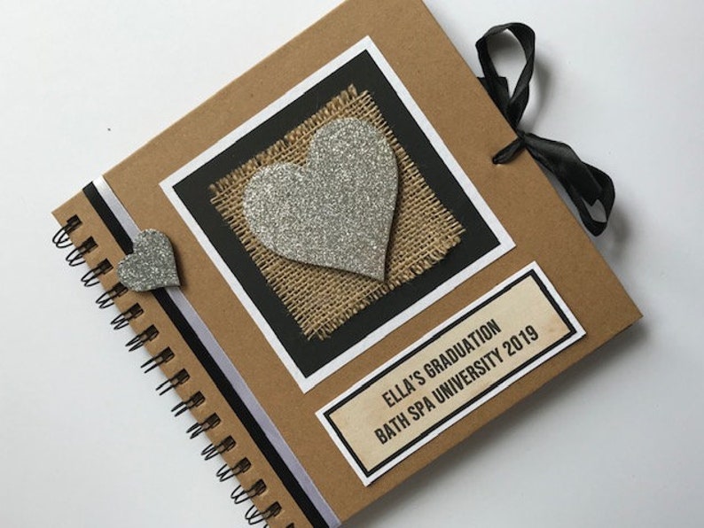 Personalised Graduation Scrapbook Album Leaving Uni Gift Etsy
