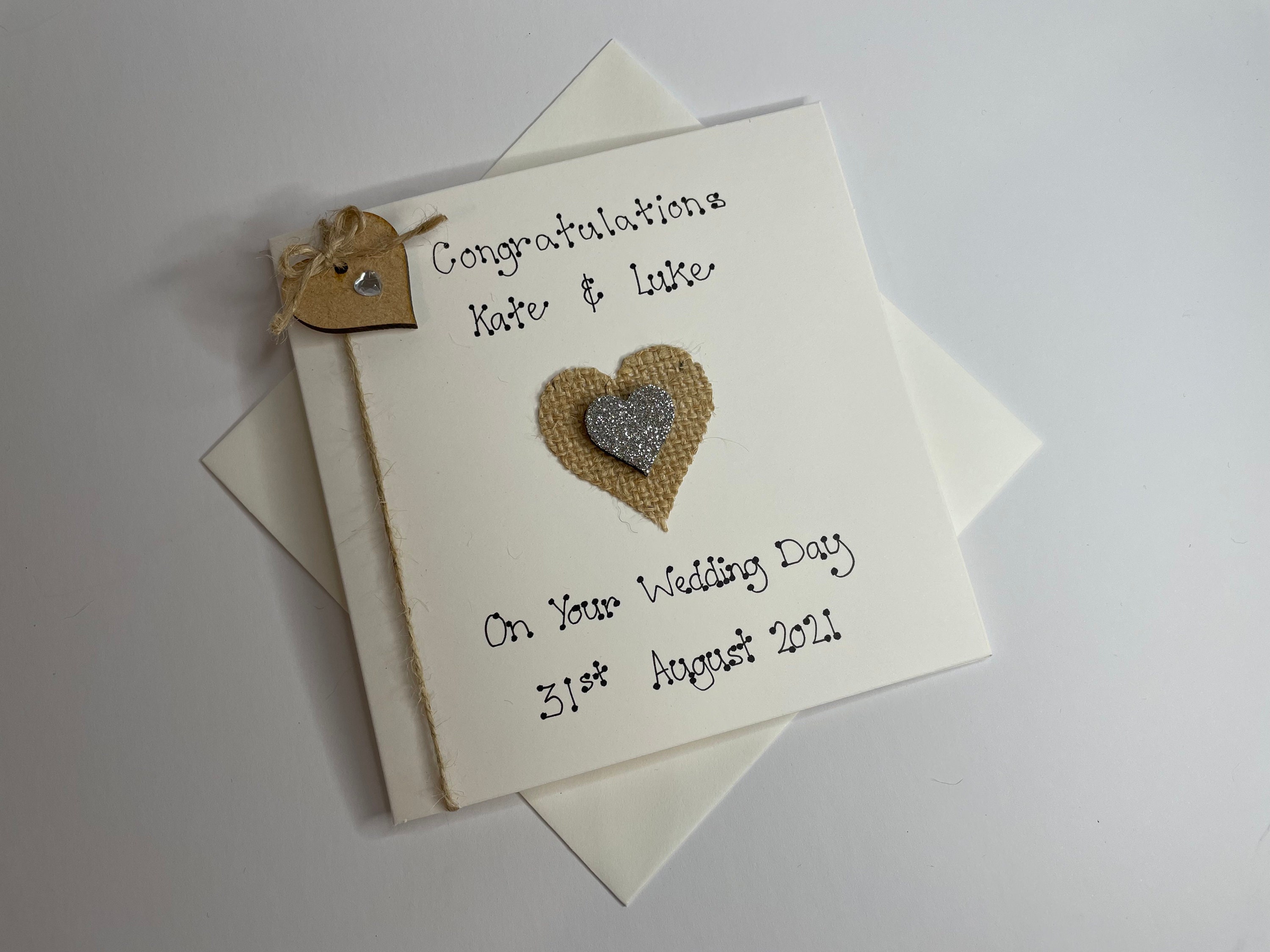 Mr & Mrs Mr & Mr Personalised Wedding Card Rustic Mrs & Mrs Bride and Groom Mr & Mrs Mr & Mr Personalised Wedding Card Rustic Mrs & Mrs Bride and Groom