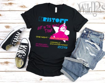 Kristoff * Balada de los 80 * Camiseta de concierto * Inspirada en Frozen 2 de Disney * Sudadera * Hombres * Mujeres * Niños