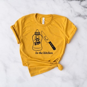 Colonel Mustard * In The Kitchen * Mystery Fan * Clue * Gift * Womens * Mens * Tee * Tank