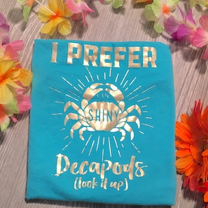 Shiny Decapod * Tamatoa Inspired Tank or Tee