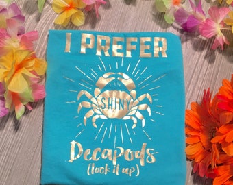 Glänzender Zehnfüßer * Tamatoa inspiriert Tank oder T-Shirt