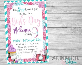 Girls Day Out Invitation - Etsy