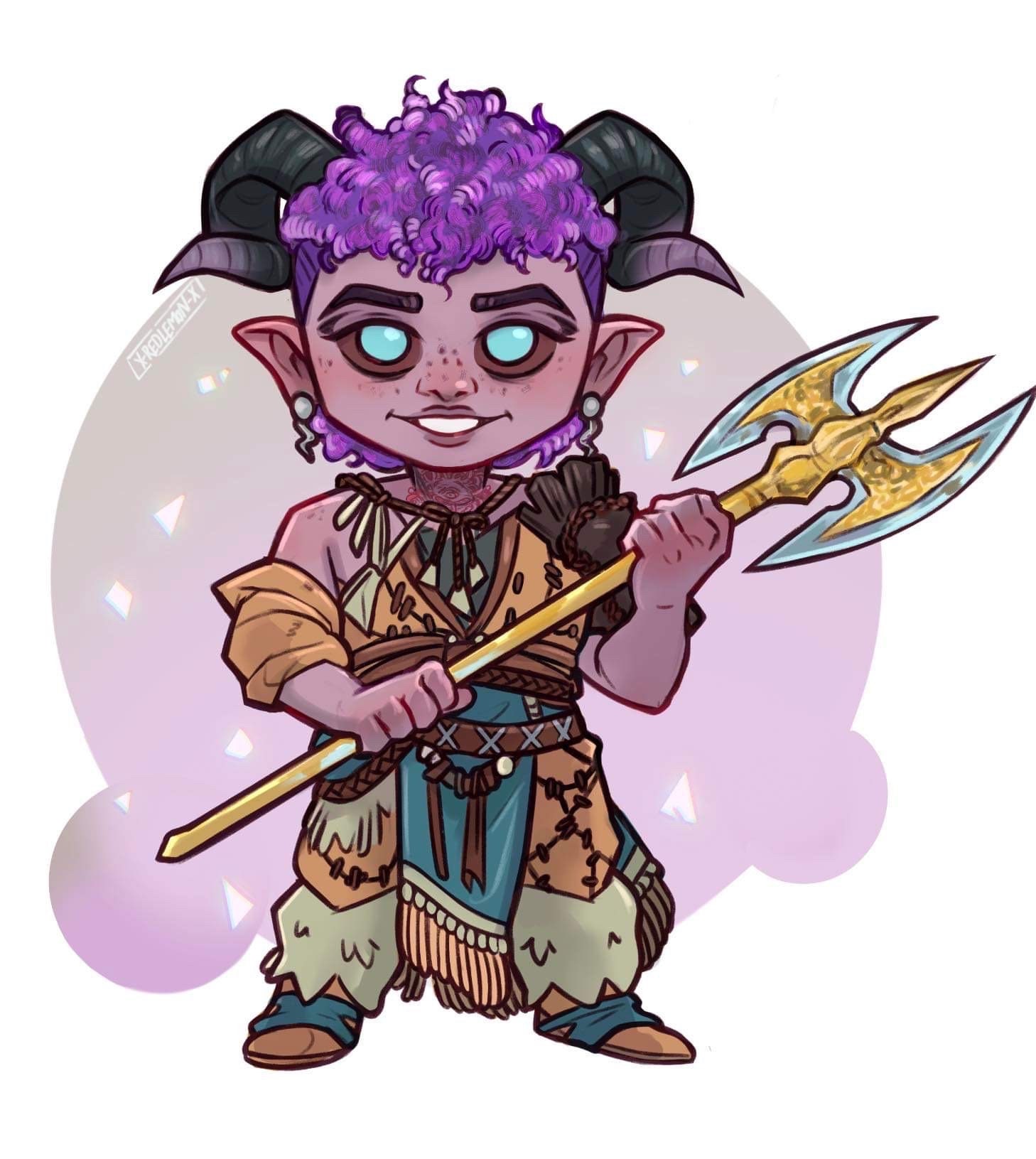 Chibi Cute Dnd Cartoon Custom Character, Digital File, Dnd Fantasy ...