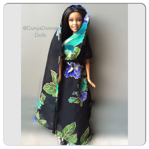 Indian Barbie wearing handmade Saree