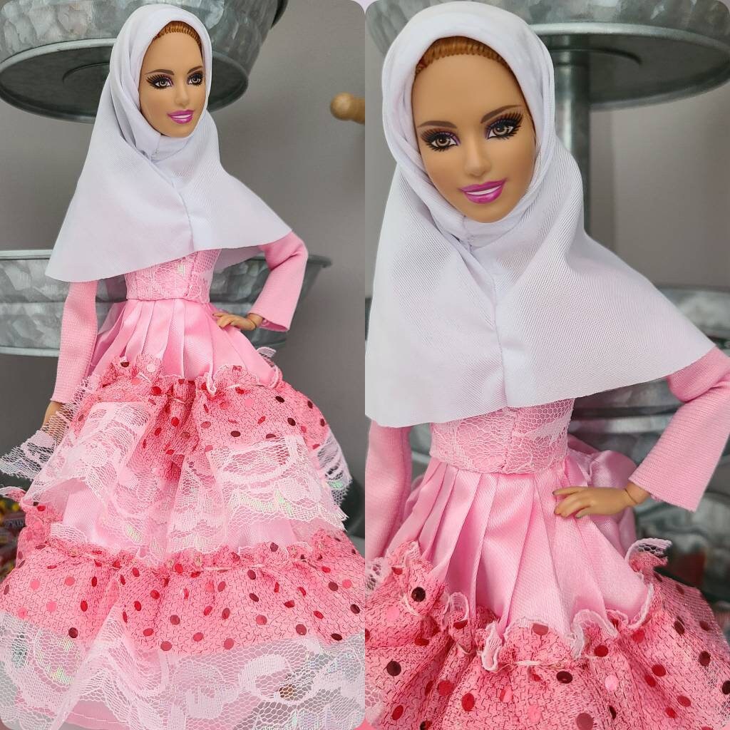 islamic hijab barbie doll