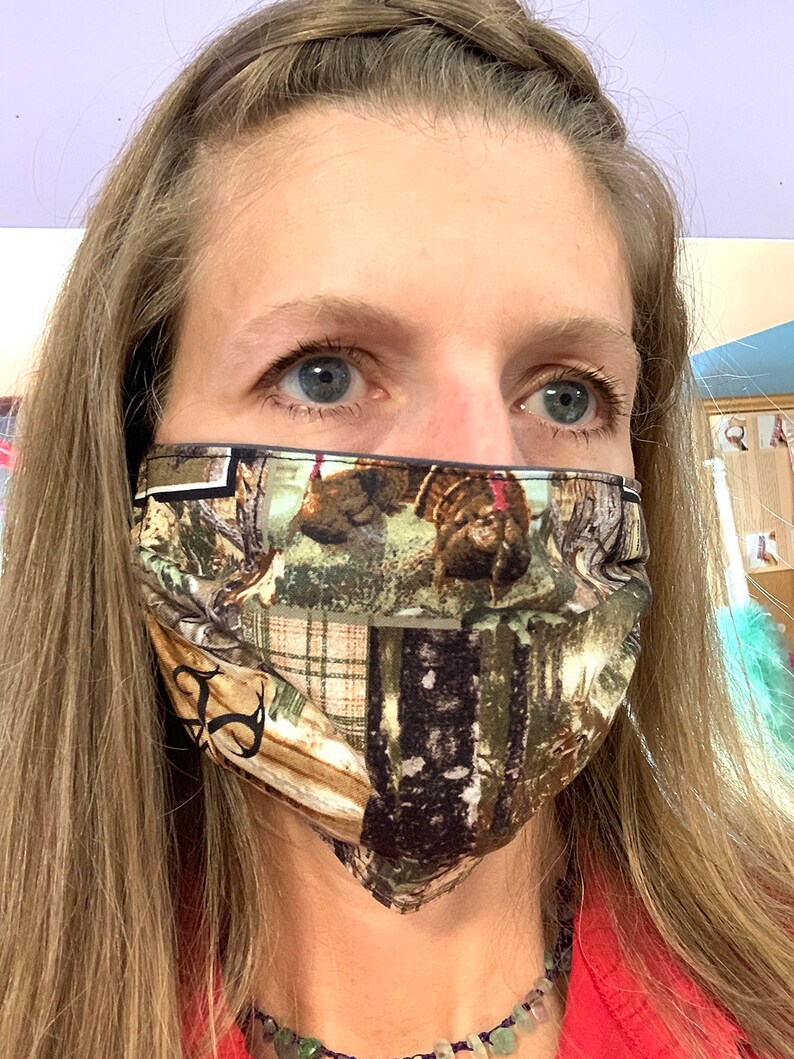 YOUTH REALTREE Hunting Face Mask Deer Bear Turkey Etsy