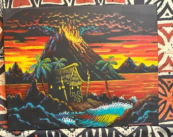 Island Volcano
