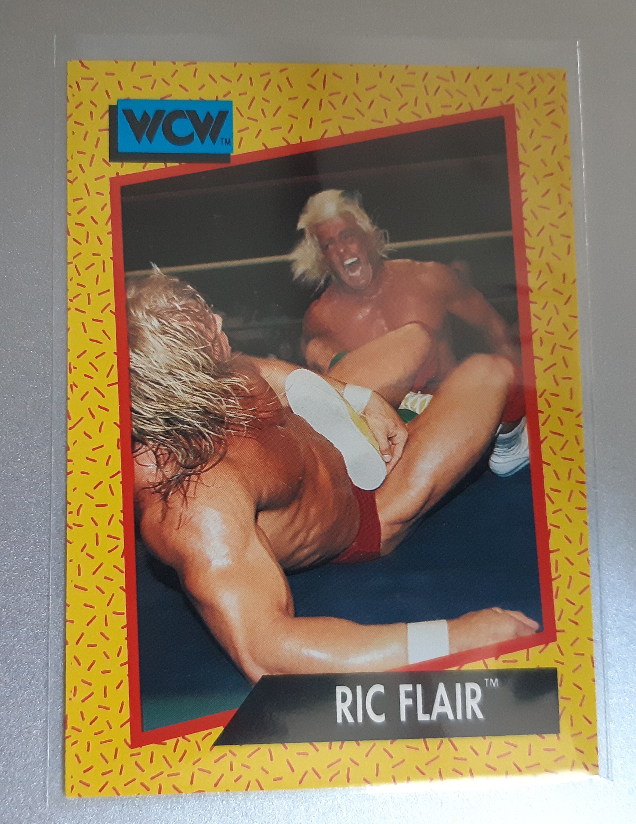 Vintage 1991 Ric Flair 39 WCW Wrestling Sports Trading Card - Etsy