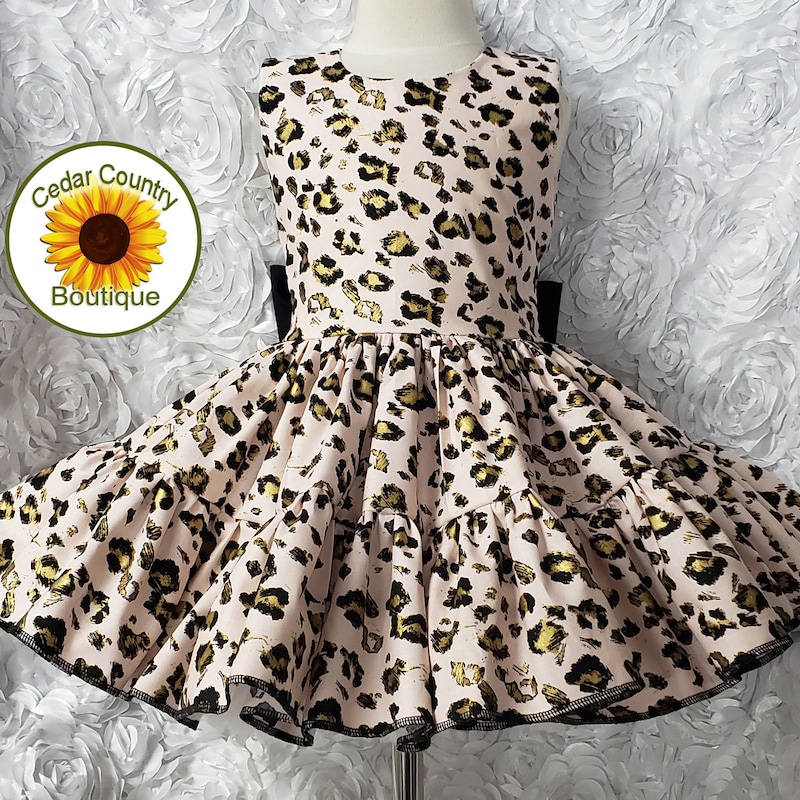 Pink Leopard Dress