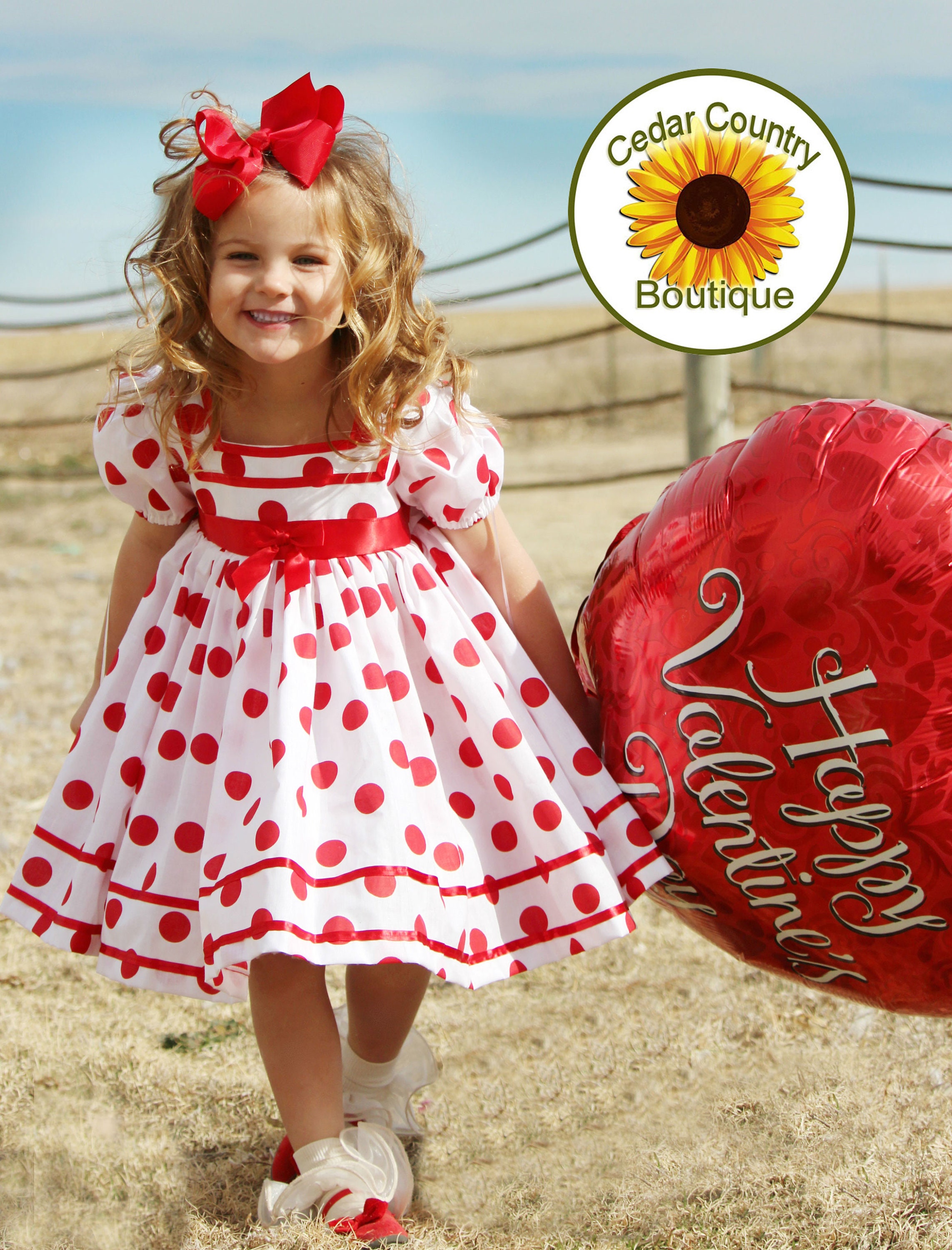 Polka dot dress clearance kids