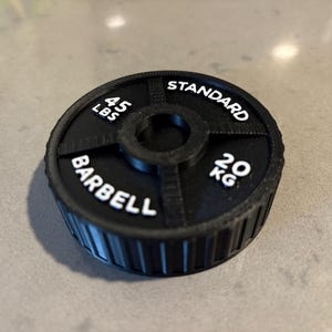 ウェイトプレート ナルゲン蓋 - 3Dプリント用STLデジタルダウンロード - 32オンス