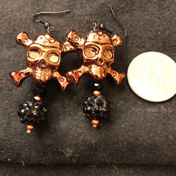 Skull and Crossbones Earrings