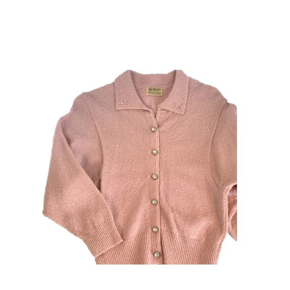 Vintage Victor Knitting Mills Pink Rhinestone Butt