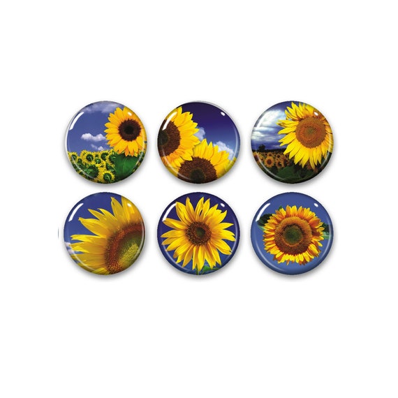Sunflower Set Refrigerator Fridge Etsy