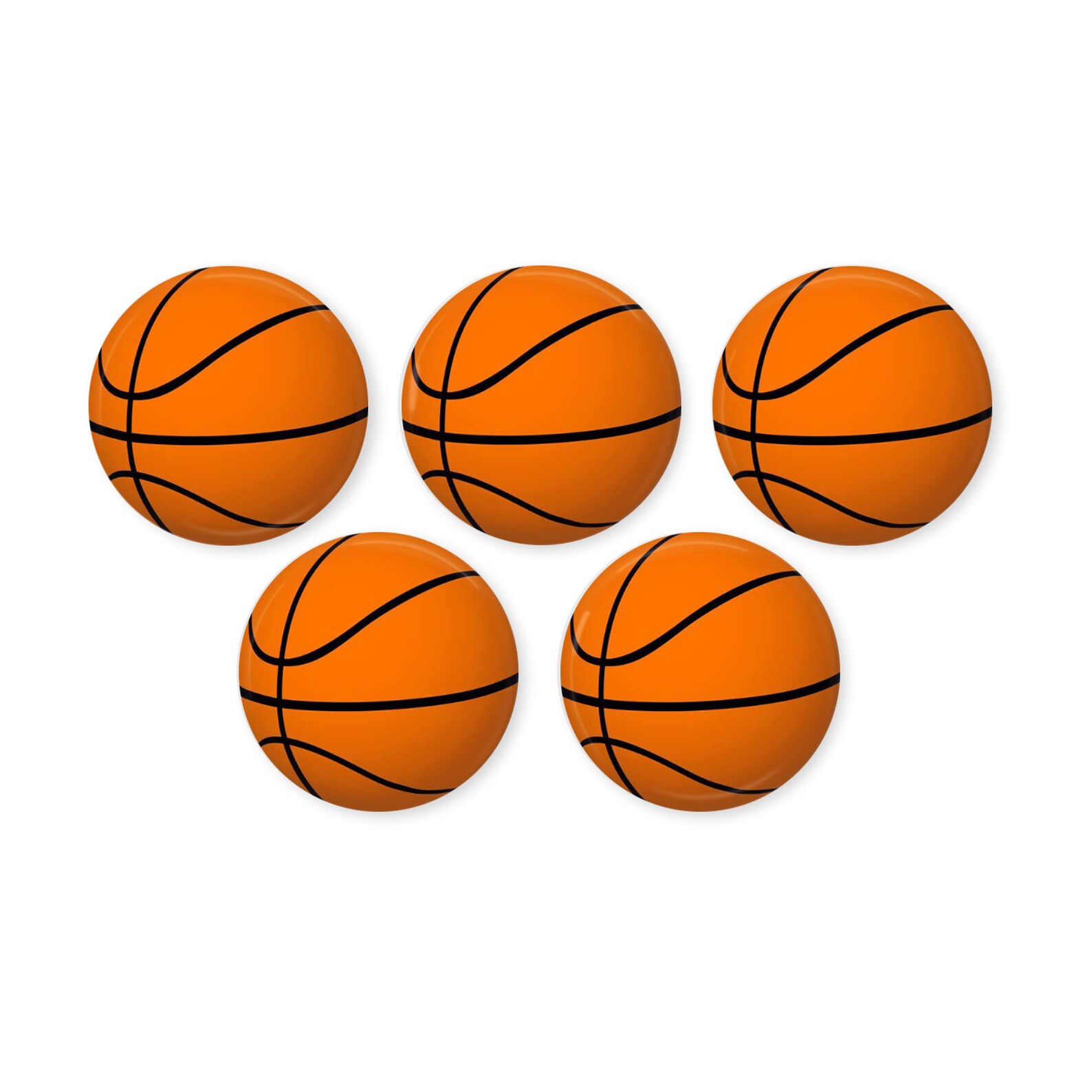 Basketball Button Pins Basketball Sports Party Etsy UK