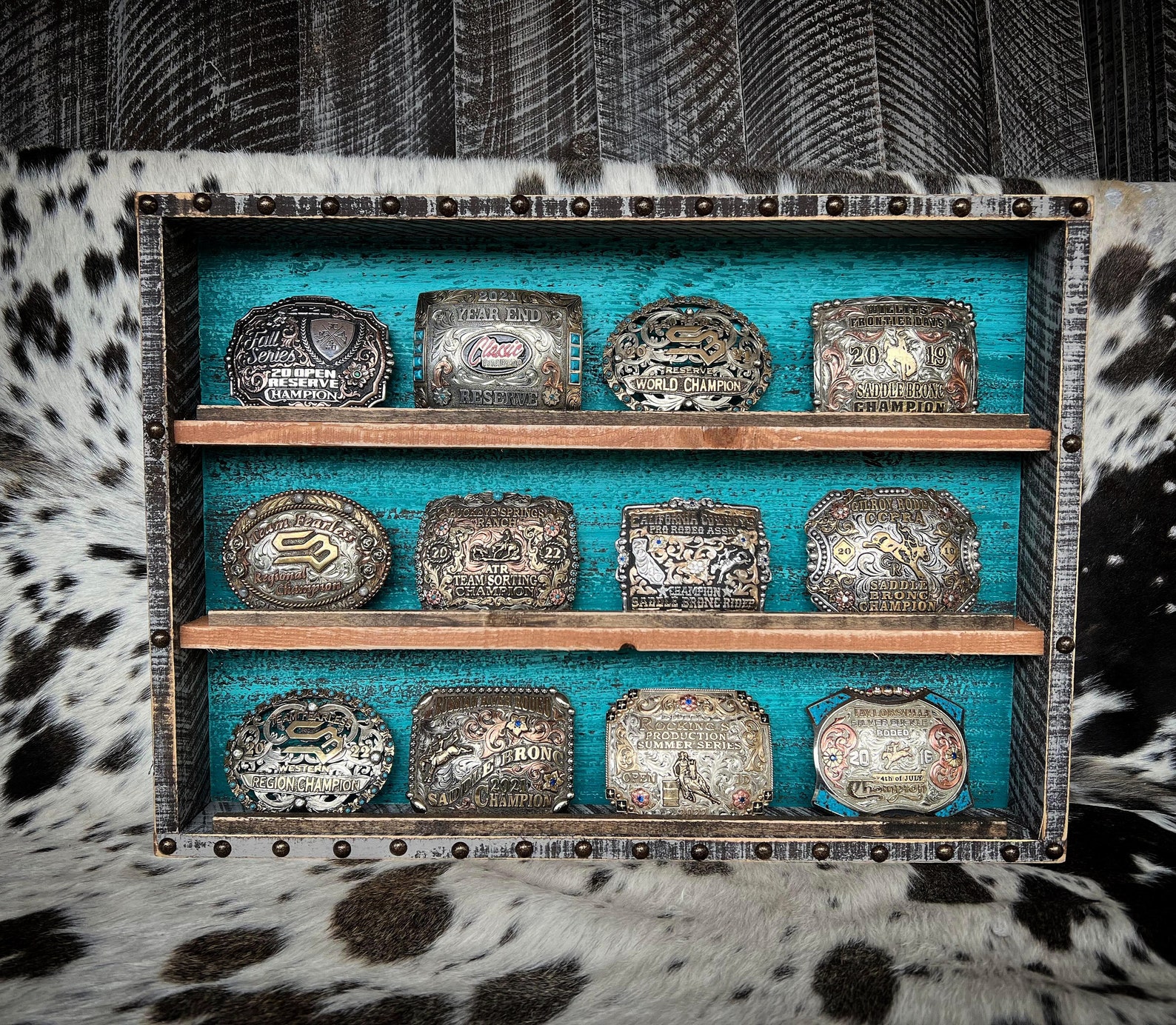 Belt Buckle Display Case
