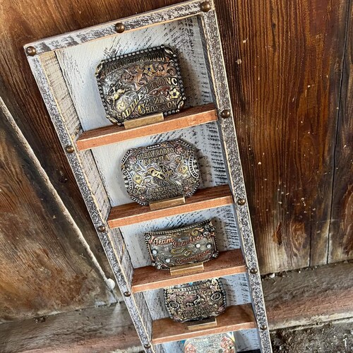 Belt Buckle Display Case Etsy