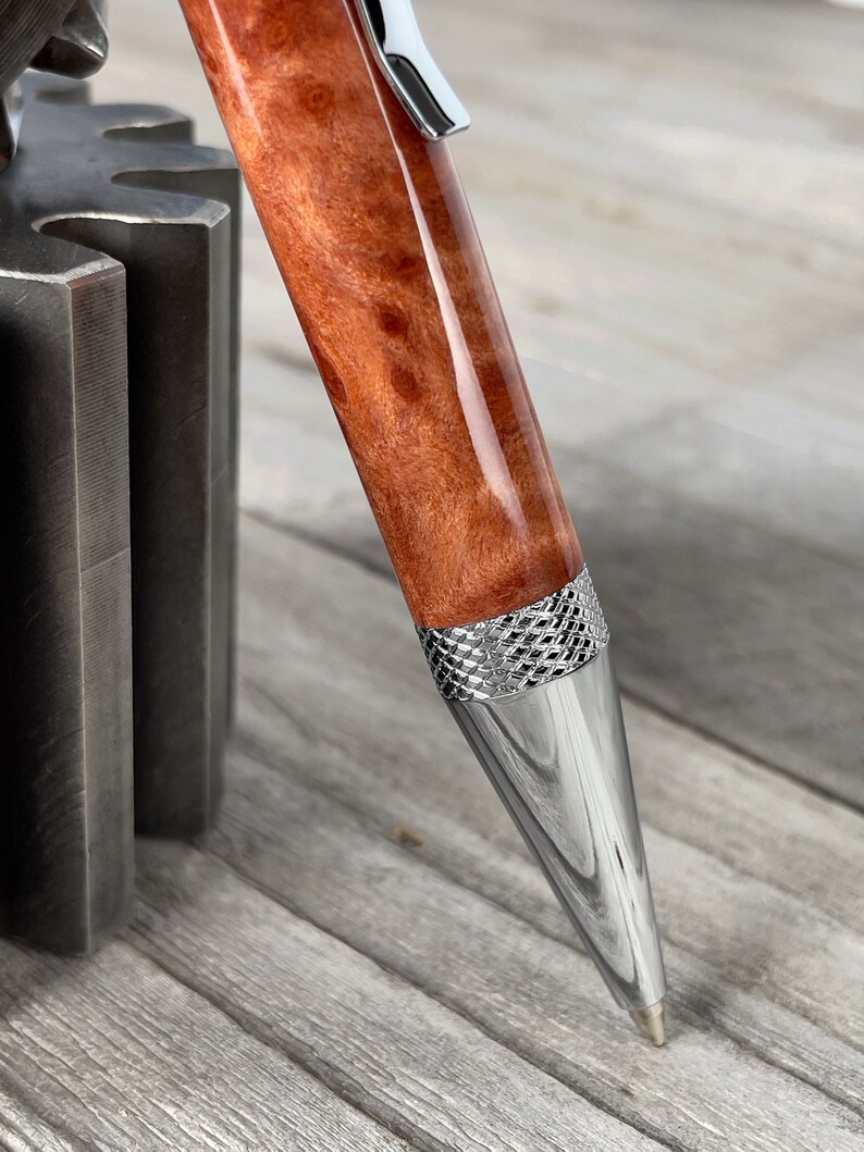 Crosshatch Twist Ballpoint Pen