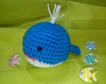 Ballena de crochet-Crochet crochet-whale-whale Baleine