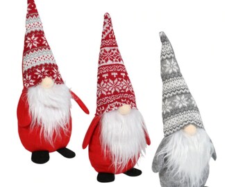 large plush gnome