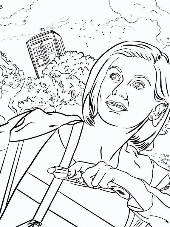 Thirteenth Doctor Doctor Who Printable Digital Download Etsy