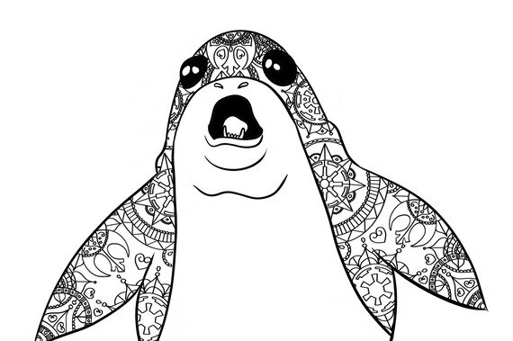 Star Wars Coloring Pages Porg - Coloring and Drawing