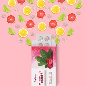 Miracle Berry Tablets 10 Pack 10 Gently Dried Miracle Fruit Pills Sweeten Those Sour Moments With FruitMe image 7